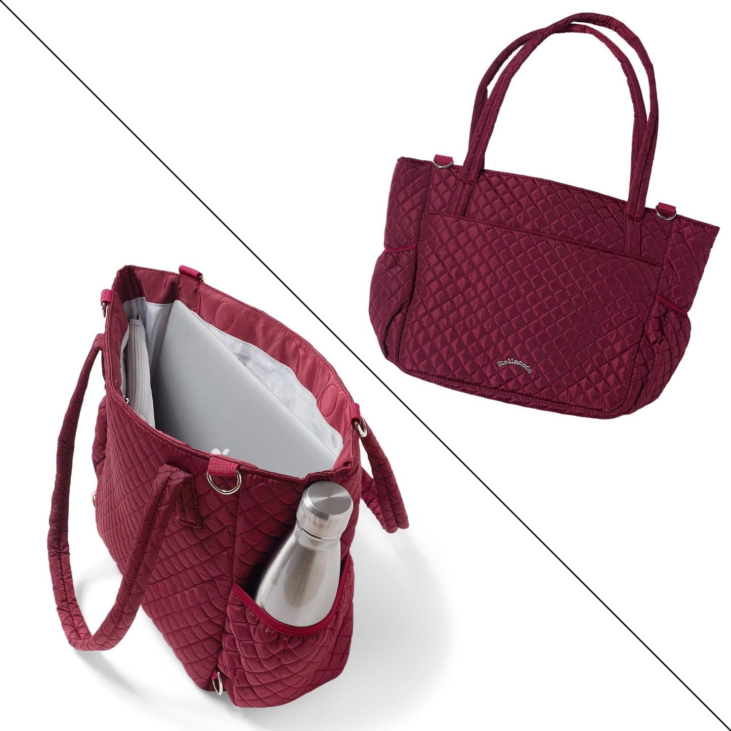 Rollatote Delight Quilted Tote Bag