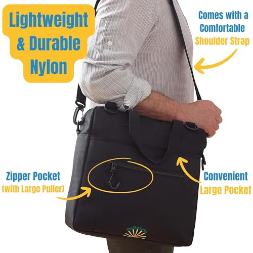 Rollatote Go Getter Nylon Messenger Bag